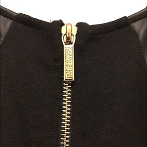 Kardashian Kollection Black Bodycon Dress w/ lace